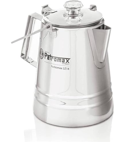 Cafetière en émail avec percolateur, bleue, Mil-Tec