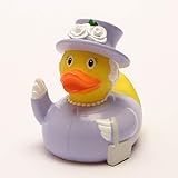 DUCKSHOP | Queen Elizabeth II. Rubber Duck | Bathduck | L: 8,5 cm