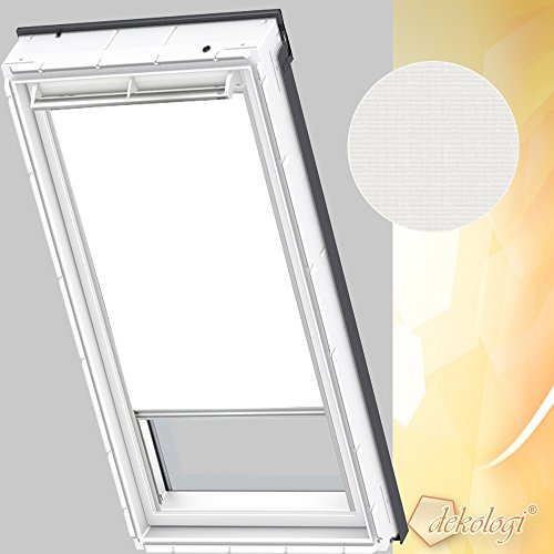 Orignal VELUX Sichtschutzrollo RFL PK06 1028S / Bedienart : Manuell / Farbe : Uni Weiß / Fenstergröße : PK06 / Fenstertypen : GGU, GGL, GPU, GPL, GTU, GTL, GXU, GXL