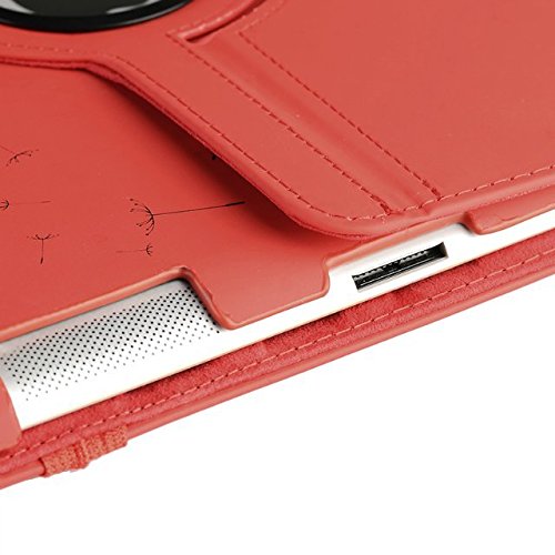 inShang ipad 2 H¨¹lle ipad 3 Cover f¨¹r Apple iPad 2/3/4, Edles PU Leder Tasche H¨¹lle Skins Etui Schutzh¨¹lle St?nder Smart Case f¨¹r Tablet iPad, Super Automatische Einschlaf-/Aufwach funktion, 360 Grad rotierende Schutzh¨¹lle mit Standfunktion + inShang Logo hochwertigen Stylus Eingabestift Stift - 6