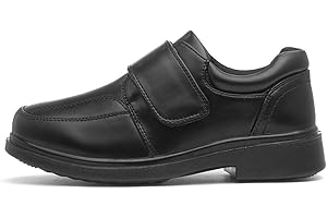 Trux Boys Black Easy Fasten Shoes