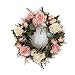 Produktbild LinTimes Türkranz Wandkranz, handgefertigte Kunstblumendeko für Zuhause, Parties, Türen, Hochzeiten
