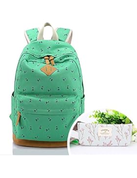 SymbolLife Mädchen Rucksack damen Teenager Schulrucksack Casual Daypack Reisetasche Sports Wandern Rucksack für...