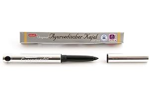 Berk AY-090-01 Ayurvedische Kosmetik - Edler Kajal, schwarz, 12 cm