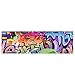 Produktbild Leinwandbild 145x45 cm - Top - Wandbild XXL Kunstdruck Leinwand Bild Wanddeko Canvas - Kinderzimmer Graffiti Streetart - no. 221, Qualität Leinwand:Premium Plus