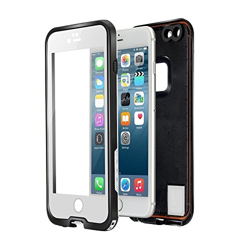 Funda Impermeable Para M  vil iPhone 6 6s 4 7 inch  Easylife Carcasa Anti-agua a Prueba de Agua Golpes Polvo Funda Protectora de Cubierta Waterproof Case for Apple iPhone 6s 6  blanco 