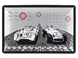 mercedes benz wandkalender 2018 mit roten verschiebbaren Umkreisungsmarkierungen