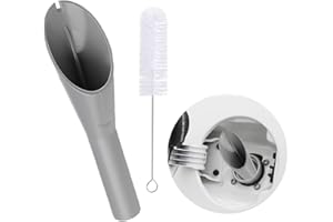 DAZZLUXE Lejek do napełniania paliwa ze szczotką - akcesoria samochodowe do oleju napędowego i oleju napędowego - pasuje do większości modeli