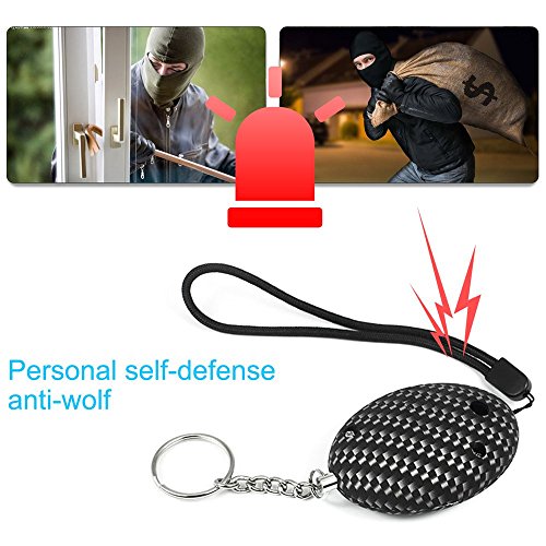 Preisvergleich Produktbild Persönliche Sicherheit Alarm Selbstverteidigung Notfall Alarm Schlüsselanhänger für Frauen Mädchen