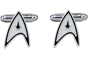 SILVERFOX Super Hero Cufflinks and Chrome Presentation Box