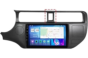 ZCRKEJI 9 Zoll HD Bildschirm Android 12 Auto GPS Navigation für KIA RIO 2011 2012 2013 2014 2015 2016 2017, Plug and Play Auto Stereo Multimedia Player mit AUX WIFI Radio