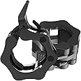Senshi Japan 2×25 mm-Standard Size Collars Clamp, Quick & East Barbell Collars, Portable & Travel Friendly, Heavy Duty Performance, Securely Fastened
