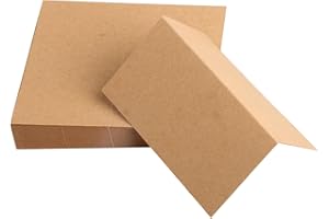 ERSHIPING 80 Stk Tischkarten Hochzeit, Tisch Namensschilder Tischkarten Kraftpapier Blanko Unbedruckt Namensschilder Hochzeit Tischkärtchen zum Beschriften, Platzkarten für Geburtstag Kommunion Taufe(Braun)