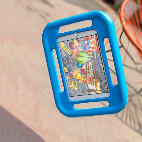 iPad Mini 1 / 2 / 3 / 4 Kinderhülle, COOPER GRABSTER strapazierfähige robuste, widerstandsfähige, stoßfeste, schützende Spielhülle für Kinder mit 4 Griffen & kostenlosem Displayschutz (Pink) - 8