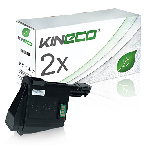 2 Toner kompatibel zu Kyocera TK1115 für Kyocera Ecosys FS-1041, Ecosys FS-1220MFP, Ecosys FS-1320MFP - 1T02M50NL0 - Schwarz je 1.600 Seiten