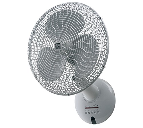 Vortice Wand- und Deckenventilator mit Fernbedienung und Timer, Leise und Leistungsstark, Durchmesser 40 cm, Gordon W 40 LG, 1 Stück, weiß, 60641 - 2
