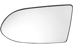 A ABSOPRO Cristal de Espejo Retrovisor Coche Izquierdo Retrovisor Calentado Espejo Cristal para Opel Zafira a 1999-2005