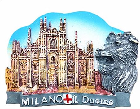 Italia Milano Refrigerator Magnetic Sticker Italy Milan Cathedral Fridge Magnets Tourist Souvenirs Home Decoration