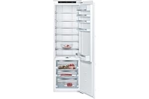 Bosch KIF81PFE0 Serie 8 Einbau-Kühlschrank, 177,5 x 56 cm Nische, 289 L, Flachscharnier, Made in Germany, VitaFresh pro 3x lä