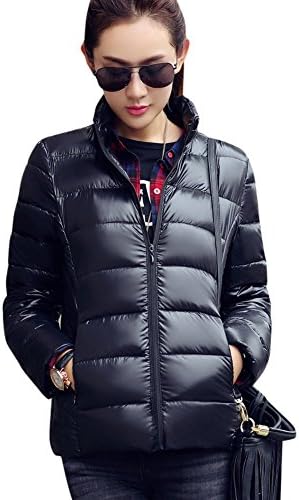 Evion Women's Fashion Warm Ultralight Lightweight Puffer Winter Down Jacket