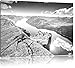 Produktbild Preikestolen Lysefjord Küste in Norwegen Kunst B&W, Format: 120x80 auf Leinwand, XXL riesige Bilder fertig gerahmt mit Keilrahmen, Kunstdruck auf Wandbild mit Rahmen, günstiger als Gemälde oder Ölbild, kein Poster oder Plakat