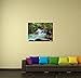 Bilderdepot24 Wall Art - Canvas Picture "Waterfall in the forest" 15.75 inch x 11.81 inch - Gallery wrapped, directly from the manufacturer