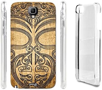 CASELABDESIGNS HARD BACK CASE COVER EFFETTO LEGNO MASK TRIBU' FOR SAMSUNG GALAXY NOTE 3 III NEO LTE SM-N7505 - BODY IN HARD MATERIAL PROTECTIVE SHOCK