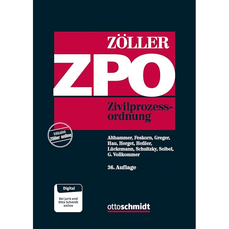 Zivilprozessordnung ZPO: Kommentar : Althammer, Prof. Dr