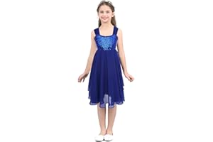 TiaoBug Enfant Fille Justaucorps de Gymnastique Danse Ballet Tutu Robe Danse Classique Bretelle Robe Patinage à Paillettes Soirée Bal Performance Dancewear 2-16 Ans
