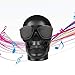 Produktbild Schädel Bluetooth Lautsprecher Power Bank USB TF Drahtlose Super Bass Stereo Sound Kühler Schädel Kunstwerk Lautsprecher Mit Augen Licht Für Home Party/Büro / Business/Schlafzimmer / Outdoor,Black