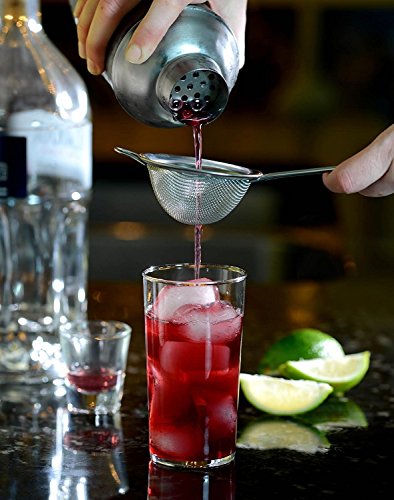 Feinmaschige Küchensiebe aus Edelstahl – Siebe mit Griffen – Ein Satz von 3 Größen mit einer lebenslangen Garantie – Abseihen von Bouillon, Suppen, Joghurt – Waschen von Quinoa, Reis, Gemüse, Nudeln – Sieben von Mehl, Aufbrühen von Tee - 9