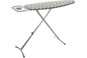 JJA JJ104501 - Tabla de planchar (122 x 36 cm, con soporte para plancha), surtido de colores