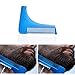 Produktbild Rocita 2 PCS Beard Shaping Template Comb-Kit für Männer (blau)