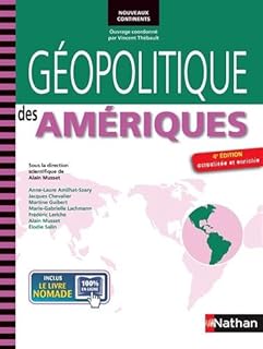 jaquette livre Géopolitique des Amériques
