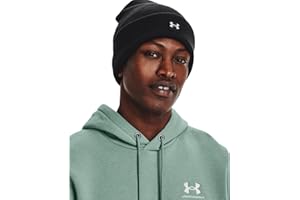 Under Armour Mens 2025 UA Halftime Cuff Moisture Wicking Quick Drying Beanie Hat
