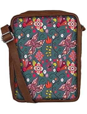 Snoogg , Damen Umhängetasche mehrfarbig multi