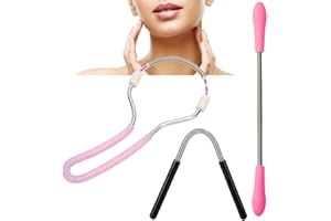 ZOPJUMA 3 Pezzi Epilatori a Molla,Epilatore Manuale RulloEpilatore a Molla Strumento,Epilatore Facciale,Per i peli sottili del viso e di altre parti del corpo