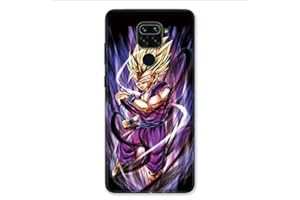 Cokitec Funda para Xiaomi Redmi Note 9 - Manga Dragon Ball Sangohan Violeta