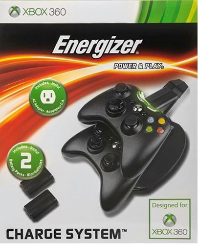 Preisvergleich Produktbild Energizer 2x Ladestation (inkl. 2 Akkus) - [Xbox 360]