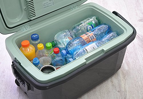 MALATEC Elektrische 45 L Kühlbox Wärmebox Campingbox 12V / 230V Stecker 5127 - 3