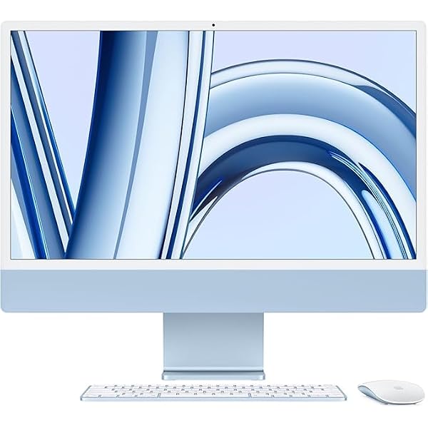Apple iMac 2021 all-in-one desktop computer with M1 chip: 8-core