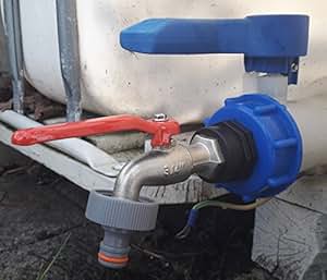 IBC Adapter Mit Wasserhahn Auslauf 3/4-Zoll Kugelhahn Alles Im Lot - , Der Online