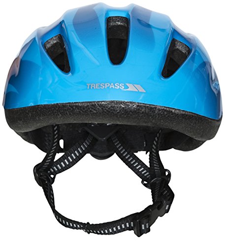 Trespass Kids' Cranky Cycle Safety Helmet, Dark Blue, 48/52