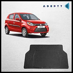 Adeptt PVC Dustproof/Waterproof/Foldable/Antiskid Car Dicky, Trunk, Boot Mat for MAaruti Suzuki Alto