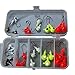 Produktbild VORCOOL 30stk. Angeln Haken Haken Angeln Jigkopf Rig Tackle (zufällige Farbe)