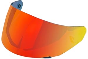 GENERIC Driibubur All Season Casco Visiera Per LS2-FF352 FF351 Casco Lens Unisex Parabrezza Universale Moto Accessori Parti Occhiali