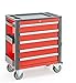 Produktbild animalmarketonline Schrank Cart Trolley-Koffer Werkzeugkoffer Instrumente Werkzeug Profi Florenz