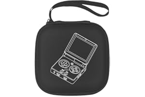 SAMTN Mallette de Voyage pour ANBERNIC RG35XXSP, Sac de Transport pour Console de Jeu Portable, Mallette de Rangement, Noir