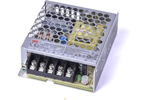 KING LED KingLed – MeanWell Fuente de alimentación Meanwell Modelo LRS-50-24 50W 24V Transformador Switching Mean Well NO resistente al agua IP20 para Tiras LED – cód.1991