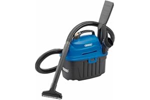 Draper 10L Wet and Dry Vacuum Cleaner | 1000W Floor Cleaner | 1.5M flexible hose | 12 Accessories | 06489